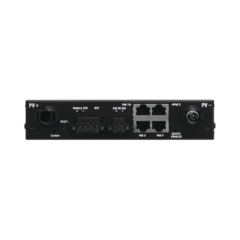 UBIQUITI NETWORKS Controlador de carga MPPT SunMax SolarPoint 24V 7A para interior con switch PoE pasivo 24V integrado para alimentar equipos airMAX MOD: SM-SW-40