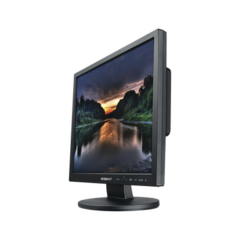 Hanwha Techwin Wisenet Monitor Profesional LED de 19" con Cristal templado ideal para Videovigilancia / Uso 24/7 / Resolución 1280x1024p/ Entradas de video HDMI, VGA y BNC MOD: SMT-1935