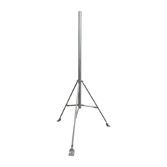 SYSCOM TOWERS Tripie de con tubo de 2" para alcanzar 3 metros. Acero Galvanizado en Caliente. MOD: SM-TR3