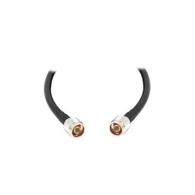 EPCOM INDUSTRIAL Jumper con Cable LMR400 con Conectores N Macho / N Macho de 1 metro. MOD: SN-400-N-100T