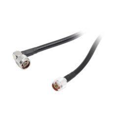 EPCOM INDUSTRIAL Jumper con Cable LMR400 con Conectores N Macho / N Macho Angulo Recto, de 1.2 metros. SN-400-NL-120T
