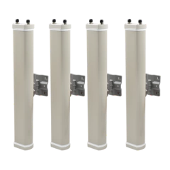 ALTAI TECHNOLOGIES Kit de Antenas Sectoriales, 2.4 GHz, 14 dBi, 2 N-Hembra, 70°, polaridad cruzada, para series A8/A8n/A2 MOD: SP-AN-2S-14-00-KIT4