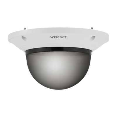 Hanwha Techwin Wisenet Burbuja ahumada para Cámaras Domo: XND-8081REV, XND-8081RV, XND-8081VZ, XND-6081REV, XND-6081RV, XND-6081V, XND-6081VZ, PND-A9081RV. MOD: SPB-IND85W