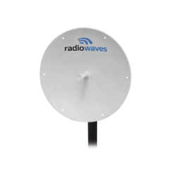 RADIOWAVES Antena Profesional de 3ft, Garantía de 7 años, 5.925-6.425 GHz, Soporta todo tipo de intemperie SPD3-5.9NS