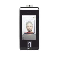 ZKTECO Terminal de reconocimiento Facial, Palma, Huella Digital y temperatura de alta velocidad MOD: SPEEDFACEV5L[TD] - buy online
