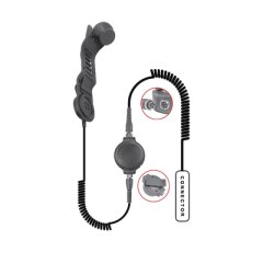 PRYME MICRÓFONO DE VIBRACIÓN DE CRÁNEO P/ MOTOTOLA HT750/ 1250/ 1550/ PRO5150/ 5550/ 7150. MOD: SPM1733
