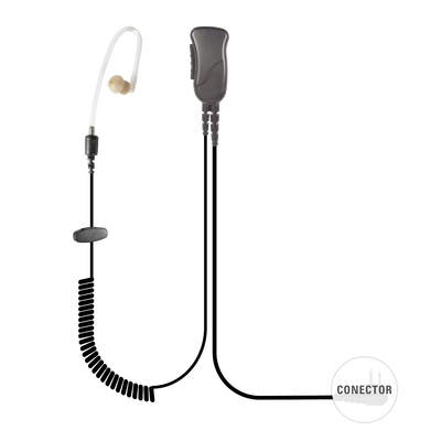 PRYME MICRÓFONO DE SOLAPA CON TUBO ACÚSTICO P/ HYT TC-500/ 518/ 600/ 610/ 700 Y MOTOROLA GP300/ SP50/ P1225/ PRO3150/ MAG ONE/ EP450/ EP350 MOD: SPM-3003