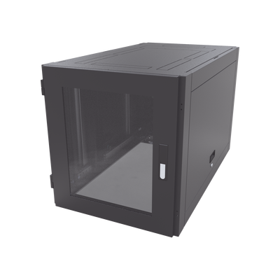LINKEDPRO BY EPCOM Gabinete Profesional de Piso para Telecomunicaciones de 12UR, 1000 mm Profundidad. MOD: SR-1912-GAD