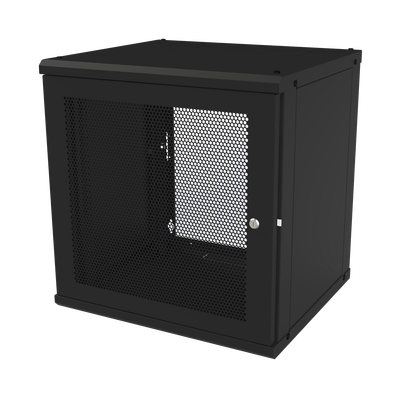 LINKEDPRO BY EPCOM Gabinete de Pared Fijo, Puerta Perforada, Rack 19in, de 12 Unidades de Rack MOD: SR-1912-GFP-VR2