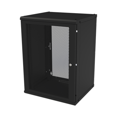 LINKEDPRO BY EPCOM Gabinete de Pared Fijo, Puerta Perforada, Rack 19" de 16 UR. MOD: SR-1916-GFP-VR2