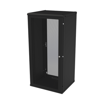 LINKEDPRO BY EPCOM Gabinete de Pared Fijo, Puerta Perforada, Rack 19" de 24 UR. MOD: SR-1924-GFP-VR2