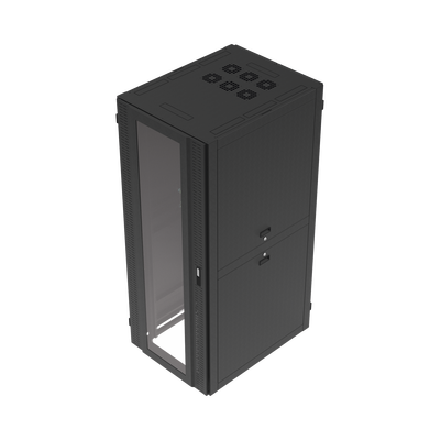 LINKEDPRO BY EPCOM Gabinete para Telecomunicaciones Rack Estándar de 19", 42UR, 800 mm Ancho x 1000 mm Profundidad. Fabricado en Acero. MOD: SR-1975-GAR