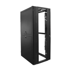LINKEDPRO BY EPCOM Gabinete Ancho para Telecomunicaciones de 45UR, 800 Ancho, 1000 mm Profundidad. Incluye Iluminación. MOD: SR-1980-GAR