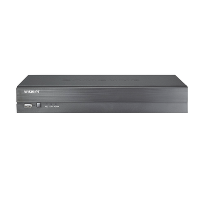 Hanwha Techwin Wisenet DVR Híbrido AHD 1080P / Analógico / 4 Canales / Salida HDMI / 1TB incluido MOD: SRD-493-1TB