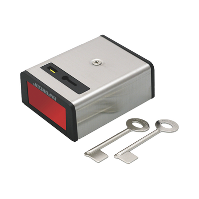 ENFORCER SECOLARM Botón de Pánico Enclavado / Restablecimiento Manual con Llave / Normalmente Abierto / Cubierta Metálica / SS-078Q