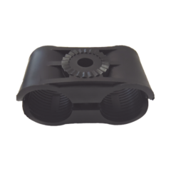 SYSCOM TOWERS Sujetador de doble click para cable coaxial de 7/8" paquete de 10 piezas. MOD: STBH78