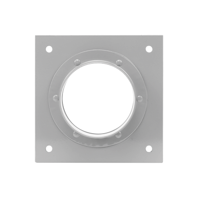 SYSCOM TOWERS Placa Pasamuros Con Capacidad de Una Bota de 4" MOD: STEP411