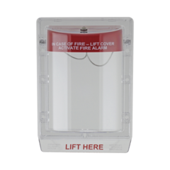 STI Cubierta Protectora de Policarbonato Serie Stopper II® , Con Bocina, Sin Espaciador, Montaje Empotrado, Etiqueta en Inglés STI-1100 - comprar en línea