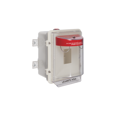 STI Protector Universal para Estación Manual, Fabricado en Policarbonato Súper Fuerte Para Uso en Exterior MOD: STI-1200A-ES