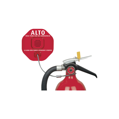 STI Alarma de extintor Theft Stopper® para robo y mal uso - En Español MOD: STI-6200-ES