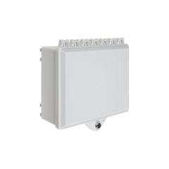 STI Gabinete de Policarbonato Blanco Súper Resistente, para Uso en Interior o Exterior, Cerradura con Llave MOD: STI-7520-OW
