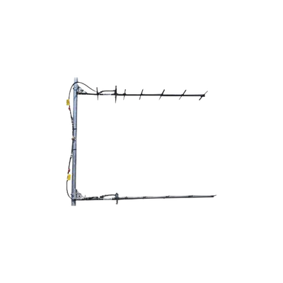SINCLAIR Antena Yagi Doble Direccional de 7 elementos, 403-430 MHz, 12.5 dB, 27 MHz, 250 Watt, N Hembra. MOD: SY3072-SF1SNF