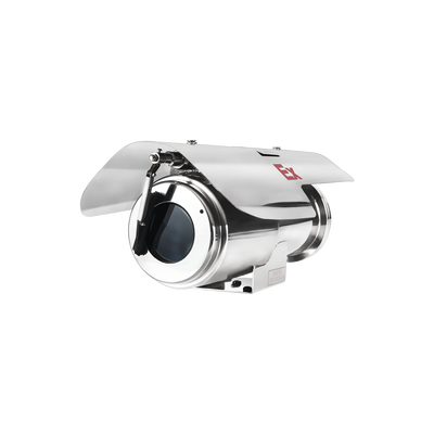 SYSCOM VIDEO Gabinete Anti-Explosión IP68 de Acero Inoxidable con limpia parabrisas(wiper) MOD: SYE900