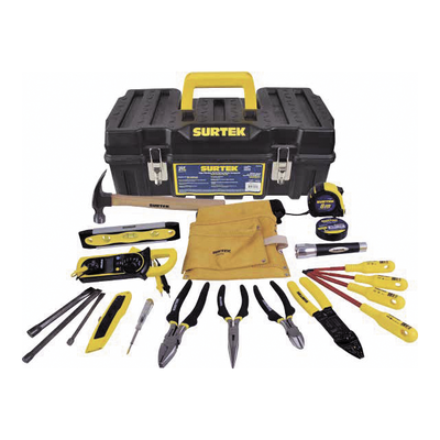 SURTEK Juego de Herramientas con 21 pzas. Aplicación Electrico. MOD: SYS125411
