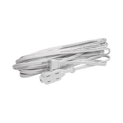 SURTEK Extensión Eléctrica Doméstica de 4 metros / 127 V CA 8 A Máximo / Color Blanco. SYS-136142