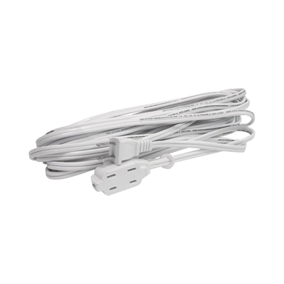 SURTEK Extensión Eléctrica Doméstica de 5 metros / 127 V CA 8 A Máximo / Color Blanco. SYS-136143