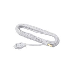 SURTEK Extensión Eléctrica Doméstica de 6 metros / 127 V CA 8 A Máximo / Color Blanco. SYS-136144
