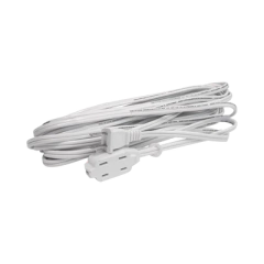 SURTEK Extensión Eléctrica Doméstica de 8 metros / 127 V CA 8 A Máximo / Color Blanco. SYS-136145
