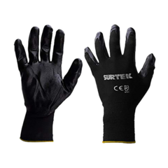 SURTEK Guantes de Nylon con recubrimiento de nitrilo talla grande MOD: SYS-137405