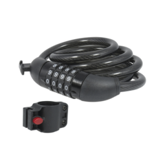 LOCK Candado de Cable de Combinación/ Longitud 100 cm / Nivel de seguridad 3/ Discos Programables. MOD: SYS-14CN