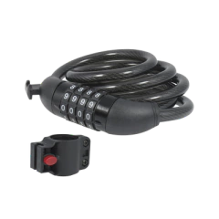 LOCK Candado de Cable de Combinación/ Longitud 120 cm / Nivel de seguridad 3/ Discos Programables. MOD: SYS-15CN