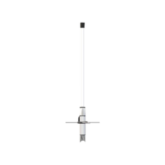 TXPRO Antena Base Omnidireccional UHF, de Fibra de Vidrio, Ganacia de 6 dB, Frecuencia 440 - 450 MHz, Pre-ensamblada, Conector N-Hembra. MOD: SYS-440