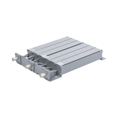 EPCOM INDUSTRIAL Duplexer SYSCOM en UHF, 6 Cav. 403-430 MHz, 50 Watt, 5 MHz Sep. Rechazo de Banda, BNC Hembras. MOD: SYS-4533-1P