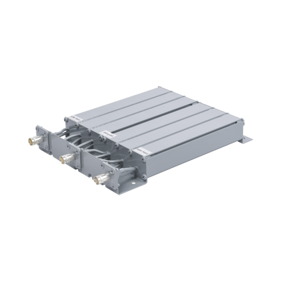EPCOM INDUSTRIAL Duplexer SYSCOM en UHF, 6 Cav. 490-520 MHz, 50 Watt, 5 MHz Sep. Rechazo de Banda, BNC Hembras. MOD: SYS-4533-4P