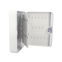 LOCK Caja para llaves con capacidad para 60 llaves/ Medidas 200 x 250 x 75 mm (ancho x alto x profundidad)/ Fabricada en acero/ Cerradura con llave. SYS-CLL-60