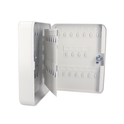 LOCK Caja para llaves con capacidad para 60 llaves/ Medidas 200 x 250 x 75 mm (ancho x alto x profundidad)/ Fabricada en acero/ Cerradura con llave. SYS-CLL-60