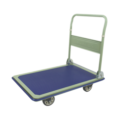 SURTEK Carro Plataforma con capacidad 300 Kg / Base metálica resistente con protección plástic / 4 Ruedas TPR duraderas." SYS-CPL30