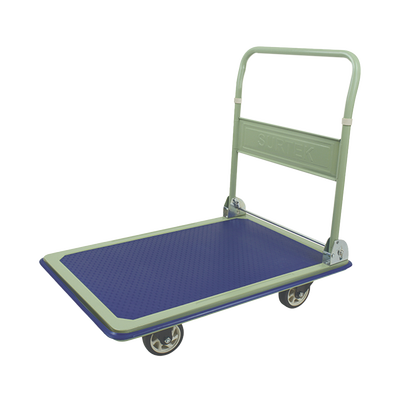 SURTEK Carro Plataforma con capacidad 300 Kg / Base metálica resistente con protección plástic / 4 Ruedas TPR duraderas." SYS-CPL30