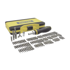 SURTEK Juego de 101 puntas intercambiables con accesorios en juego, incluye destornillador tipo matraca. MOD: SYS-JDP101
