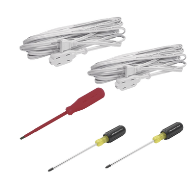 SURTEK KIT D/EXTENSION ELECTRICA D/2 M Y JGO. DESARMADORES 2 PUNTA PHILLIPS 1 PUNTA PLANA. MOD: SYS-KIT