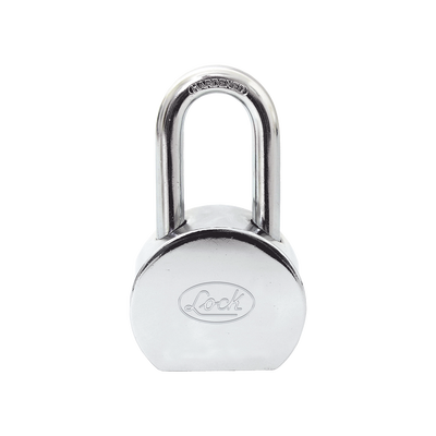 LOCK Candado Redondo largo de 65 mm con llave estándar. MOD: SYS-L22L65EACB