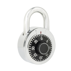 LOCK Candado de Combinación / Medida 50 mm/ Nivel de Seguridad 3 / Combinación de Disco / Color Negro. MOD: SYS-L26S50NGB