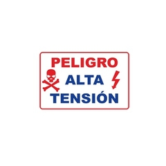 YONUSA Letrero de peligro para cercas electrificadas, de alta durabilidad (21 x 13 cm) SYSLET