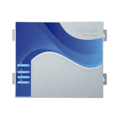 YONUSA Energizador con tecnología SMT de 12,000Volts-1Joule/ 2500Mts Lineales de Protección / Cercos electricos MOD: SYSNGV2