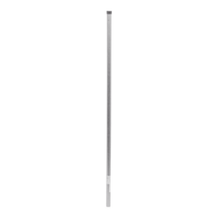 EPCOM INDUSTRIAL Poste de Esquina de 1.2m para Cerca Electrificada de Tubo Galvanizado cal. 18 de 1"Diam. Ideal para 5 Aisladores (No incluidos). MOD: SYS-POST-4