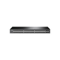 TP-LINK Smart Switch JetStream Gigabit administrable Capa 2, 48 puertos 10/100/1000 Mbps + 4 puertos SFP MOD: T1600G-52TS
